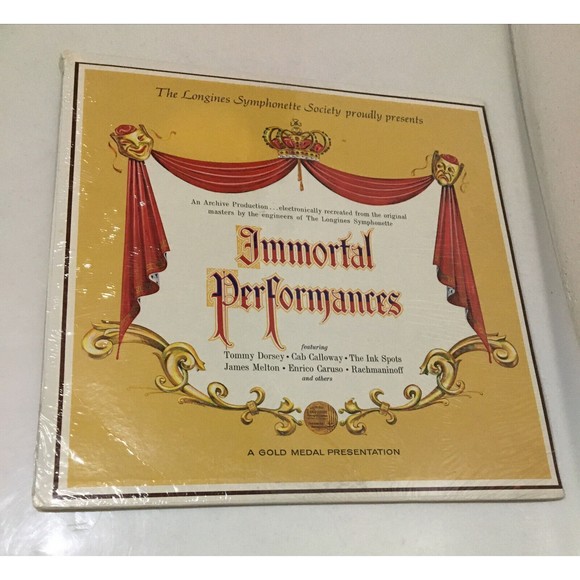 The Longines Symphonette Society Presents Immortal Performances Vinyl LP - Picture 1 of 3